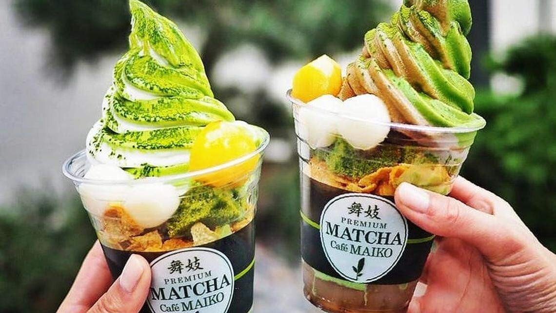 Matcha Cafe Maiko will serve matcha in several forms, including ice cream, when it opens at The Arboretum.