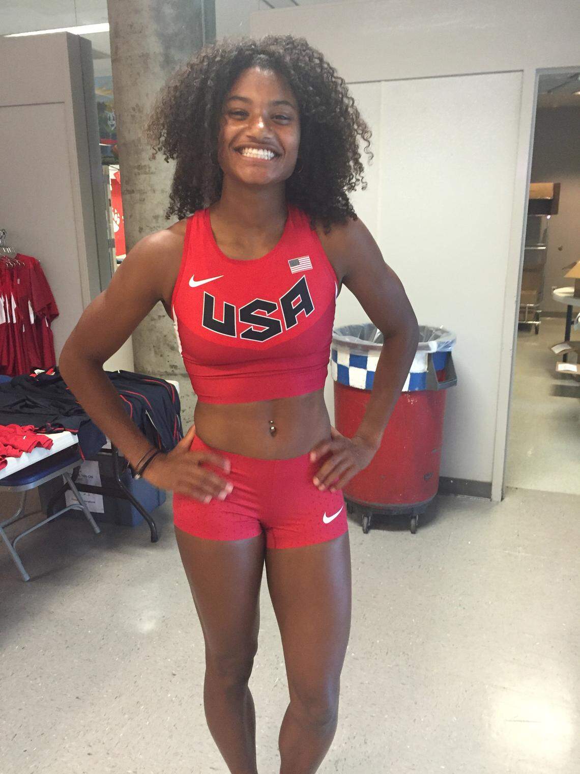 Former Providence Day star Anna Cockrell has represented USA Track and Field in several international competitions.