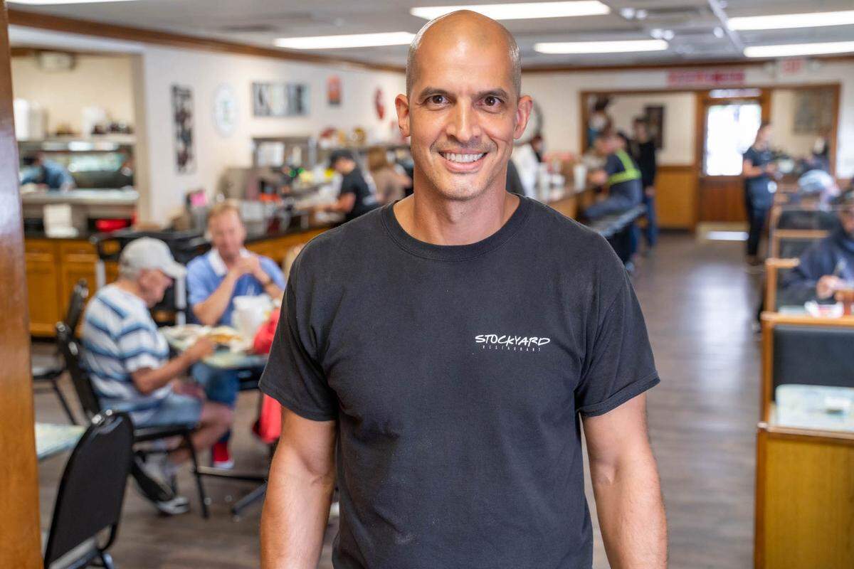 Stockyard owner Nick Kakavitsas.
