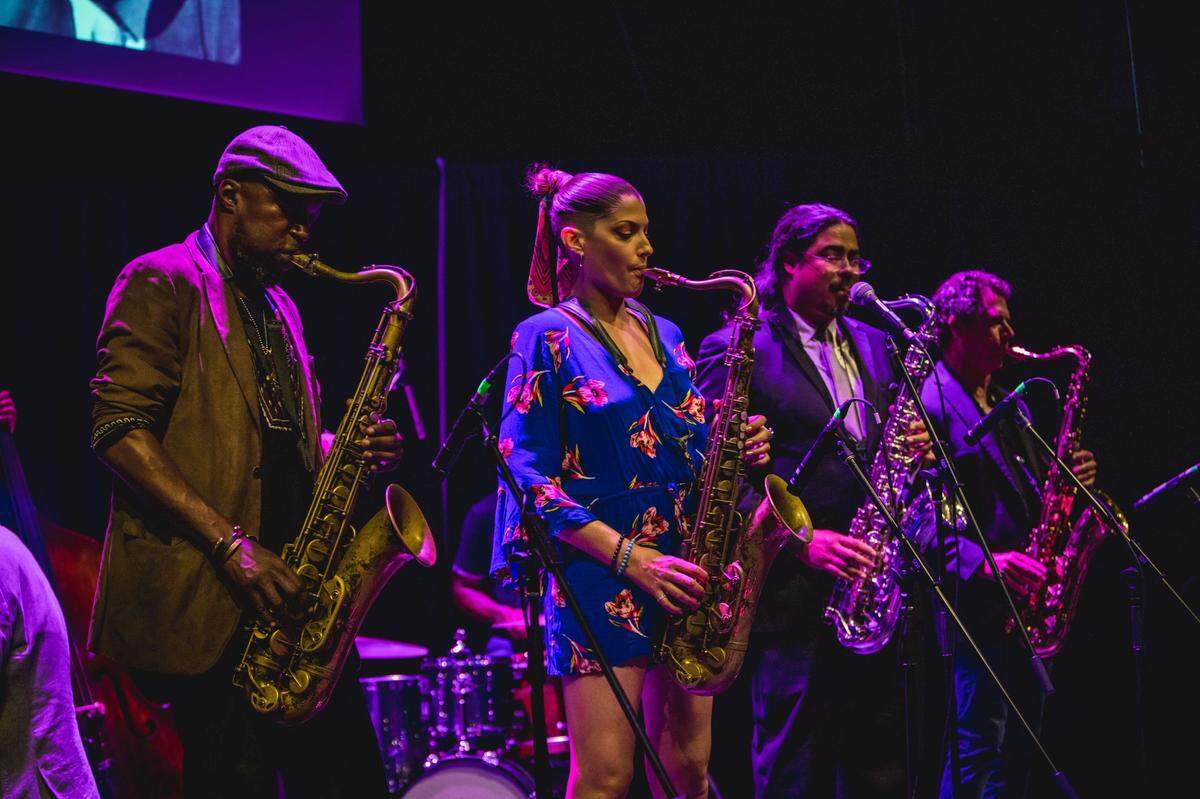 JazzArts Tenor Madness, a JazzArts Charlotte program.