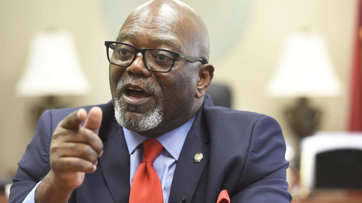 Mecklenburg County Board of Commissioners Chairman George Dunlap had private conversations with commissioners about the nearly $2 billion proposed budget, according to emails.