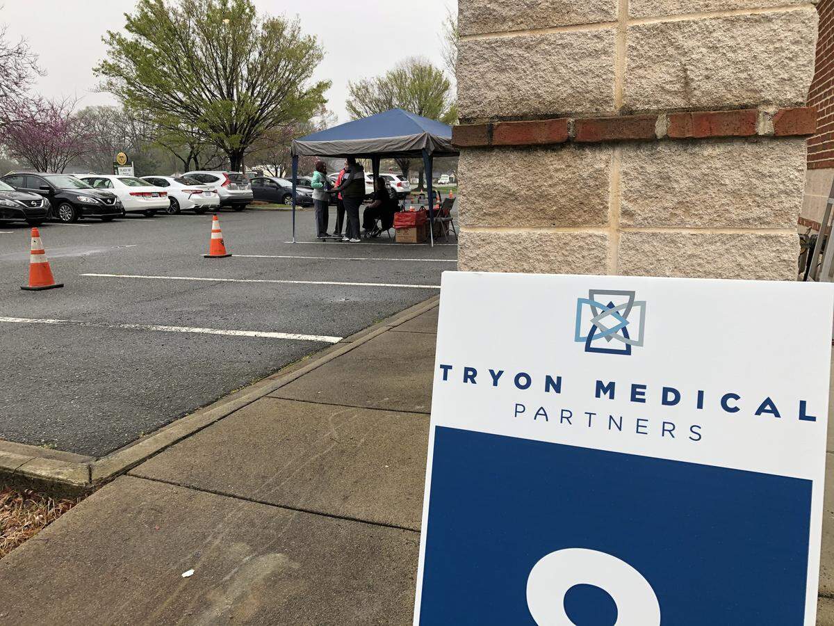 Tryon Medical Partners has reduced its staff of 300 by about 75 people in response to the spread of COVID-19.