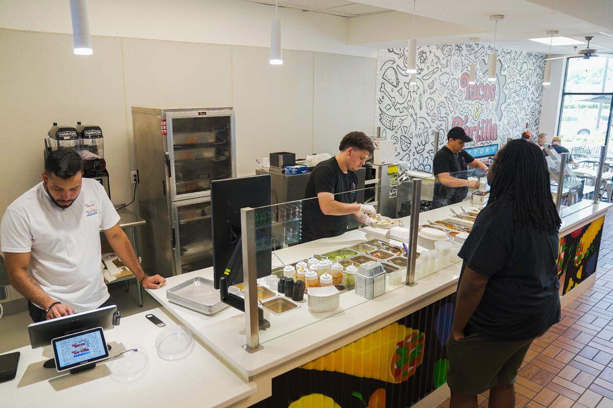 At Tacos & Tortilla Factory, you can customize your order to suit your tastes.