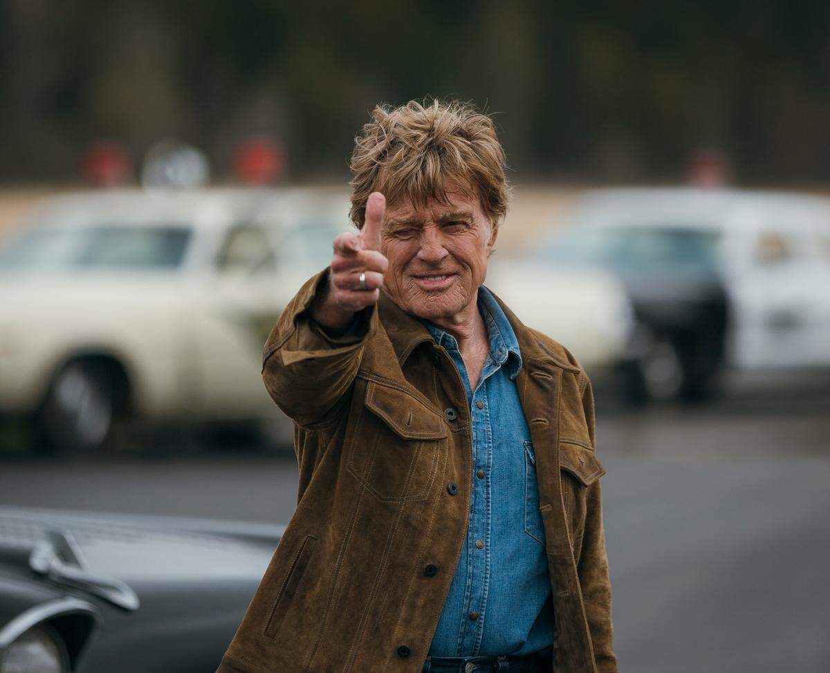Robert Redford as "Forrest Tucker" in the film “The Old Man and the Gun.”