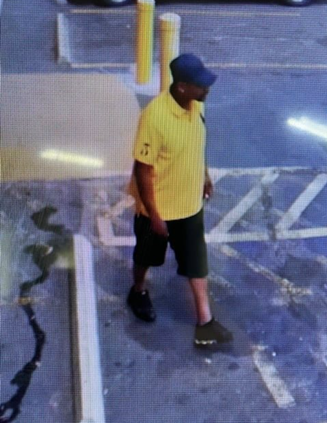 Morganton police say this man is suspected of shooting a homeless person’s dog Sunday afternoon.