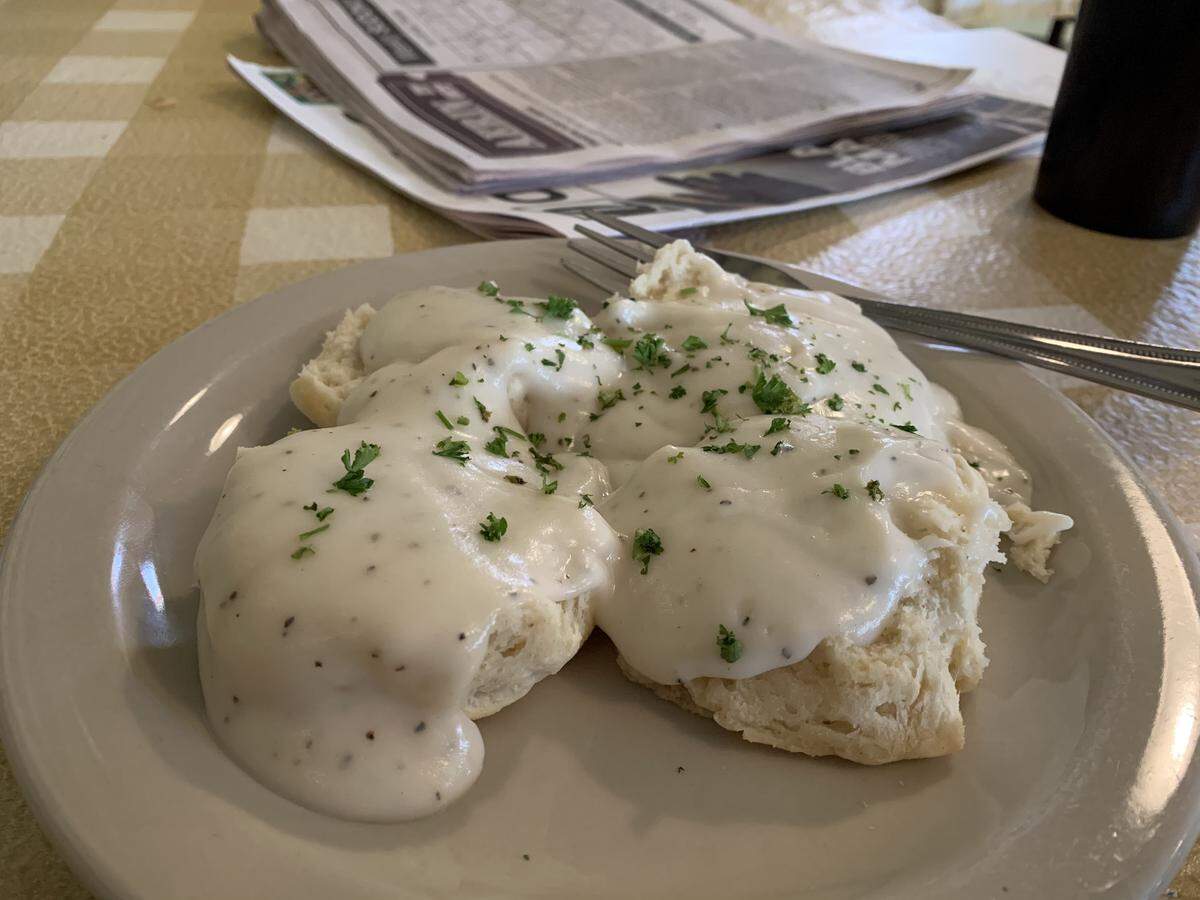 Dish’s Biscuits & Gravy.