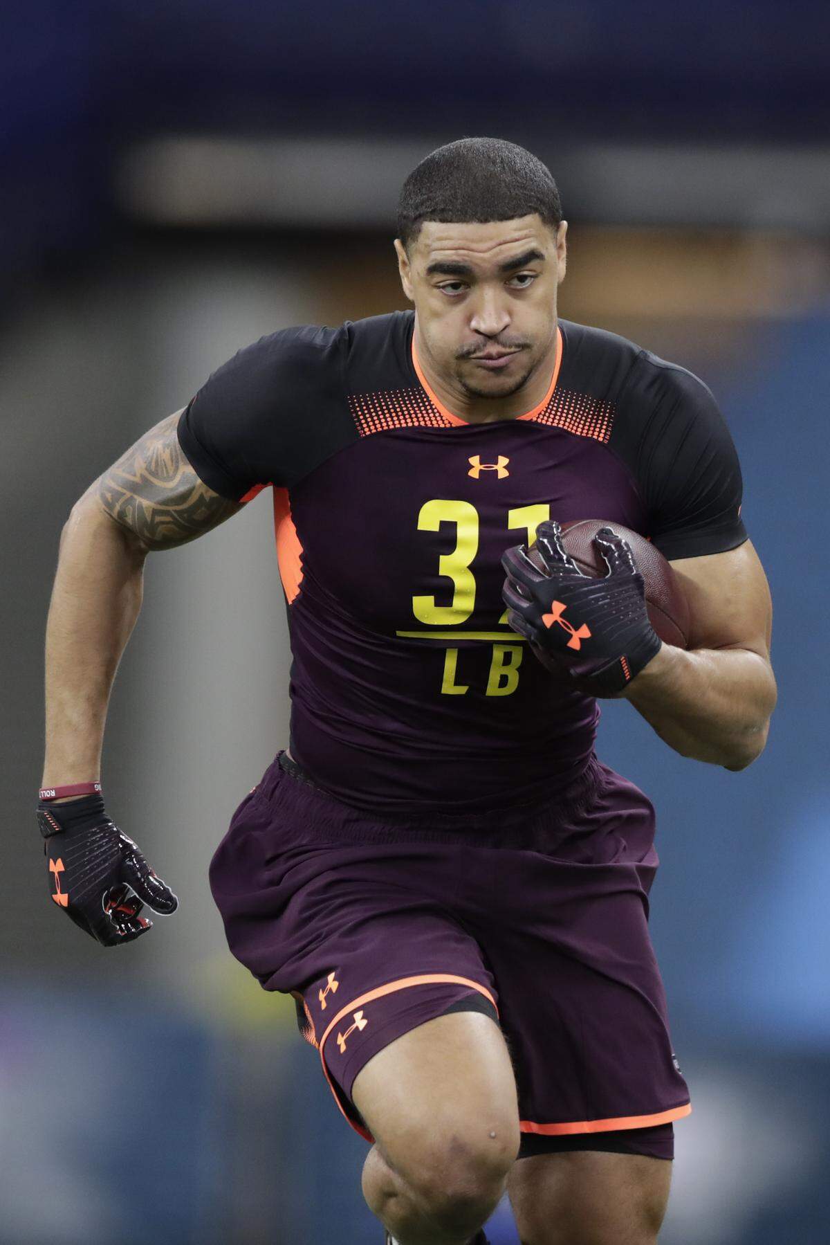 Alabama’s Christian Miller brings solid technique and footwork to the Carolina Panthers, but the fourth-round draft pick will need to add strength.