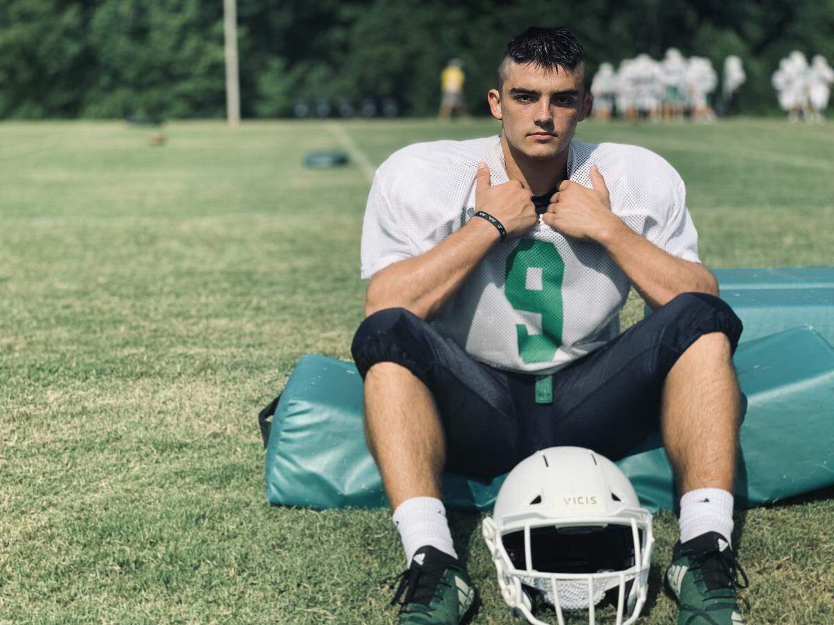 Weddington High’s Will Shipley has won five state titles in multiple sports at his school. He hopes to add a sixth in football this fall.