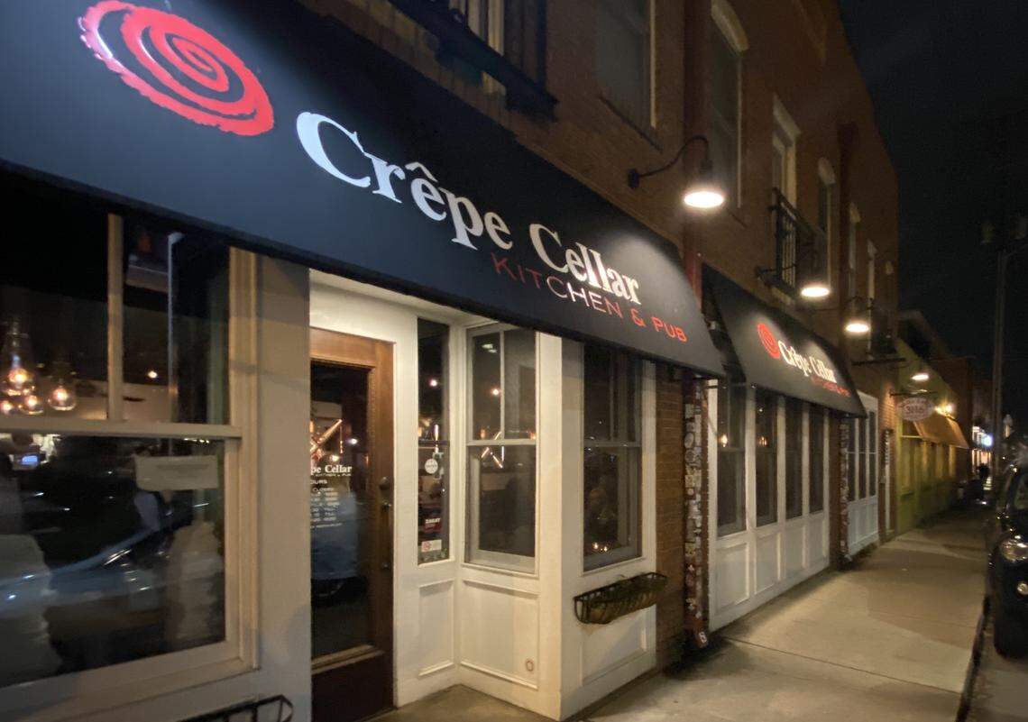 Crepe Cellar in NoDa.