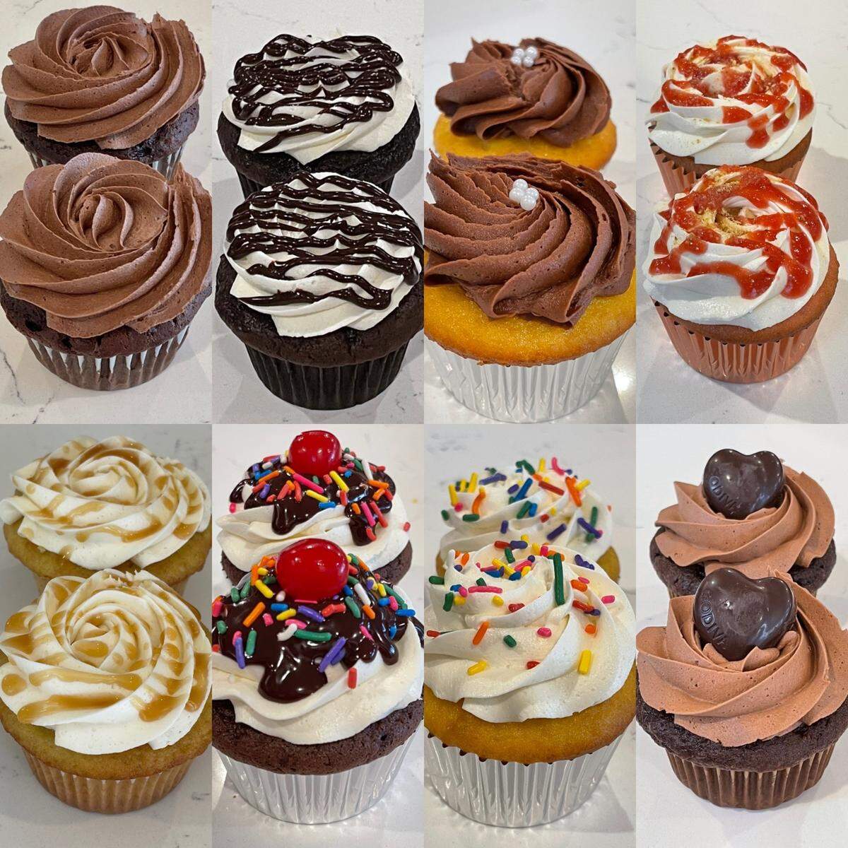 Sweet Stuff By Leslie cupcakes offers a variety of cupcakes each week, called her Weekend Cupcake Batch.