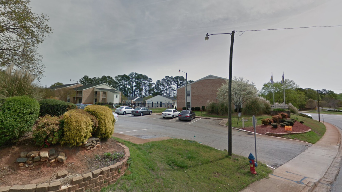 Area of Spartanburg, S.C., where thieves reportedly took the cremated remains of someone’s grandfather during an apartment break-in.
