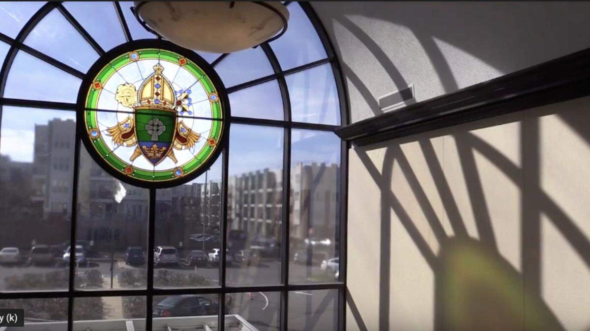 The vicar general and chancellor of the Catholic Diocese of Charlotte has stepped down after a “credible allegation” of sexual misconduct involving a former student of Belmont Abbey College, the diocese’s newspaper reported Thursday.