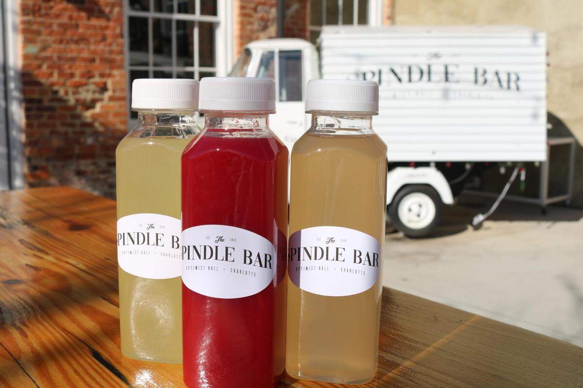 You can get any of Spindle Bar’s cocktails to go when you order at the bar.