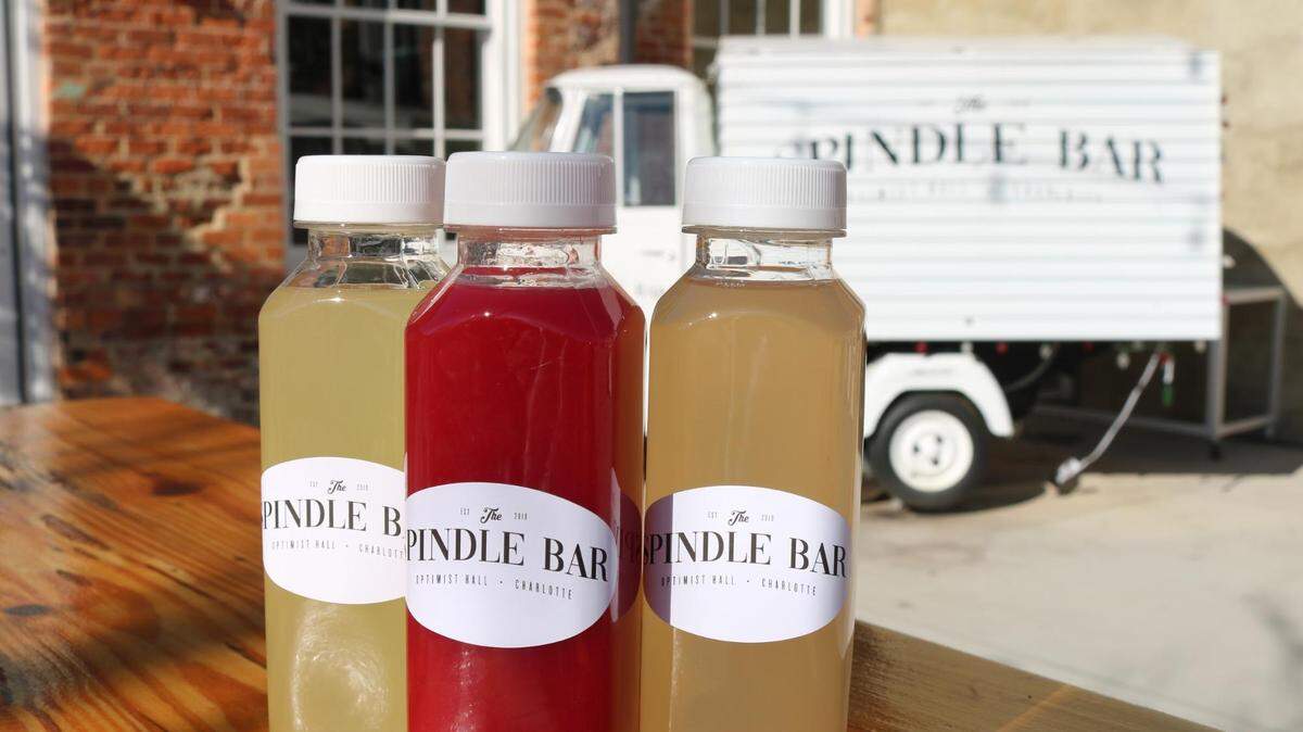 You can get any of Spindle Bar’s cocktails to go when you order at the bar.