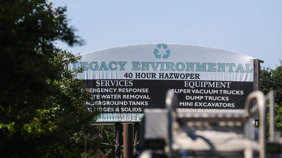 Environmental cleanup company Legacy Environmental violated a Mecklenburg County objectionable odor rule when a chemical release created a stink in Charlotte, the county says.