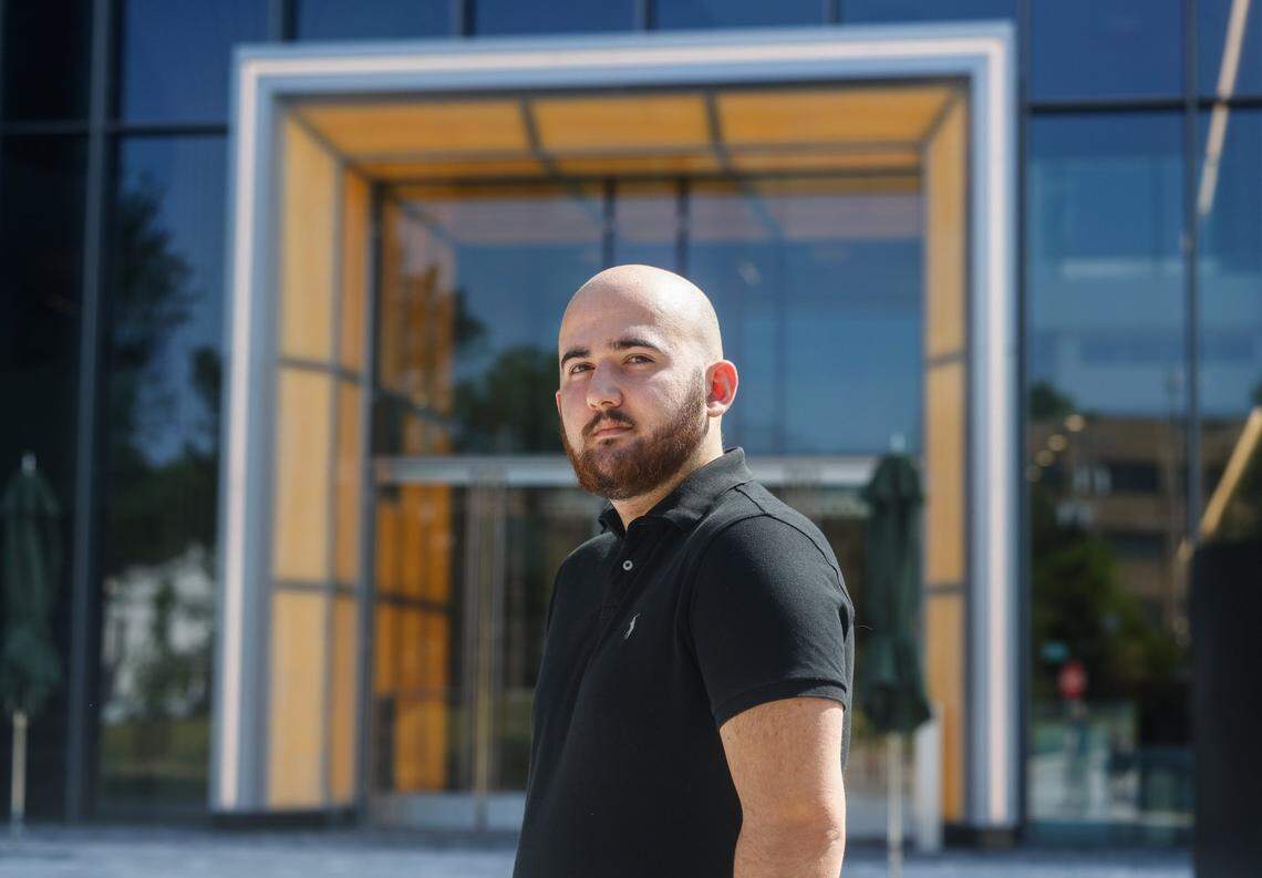 Rei Rama, a graduate of UNC Charlotte attending the new medical school, cares deeply about mentoring youths and giving them positive role models.