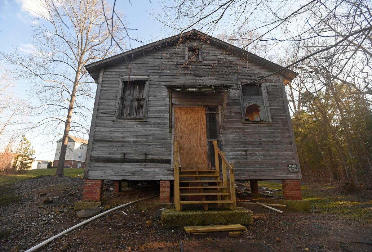 Siloam School, one of the last remaining Rosenwald Schools in Mecklenburg County, is in disrepair and the Charlotte Museum of History is leading an effort to save it. The school is within the Mallard Glen apartment complex.