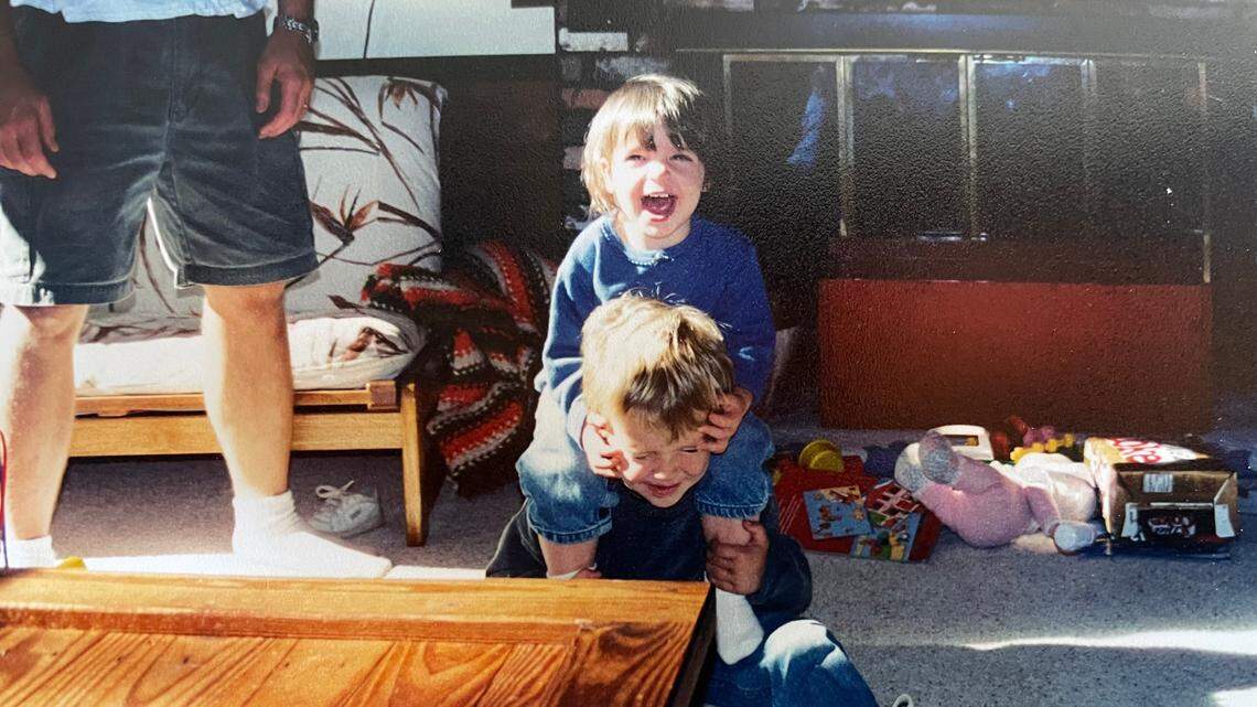 Paige Masten and her cousin, Reid Batton. Reid died in June, the day after his 27th birthday. He’d spent the past two years battling a rare form of cancer.