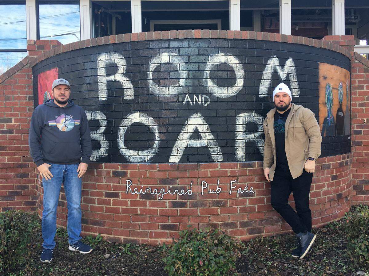 Brothers Jamie Sprowles, left, and Justin Sprowles are opening Room and Board in NoDa.