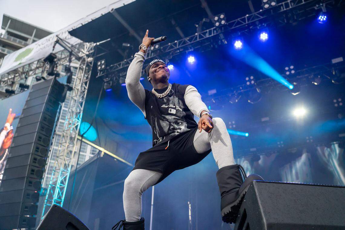 Da Baby at Lovin’ Life Music Fest in Charlotte, NC on May 4, 2024.