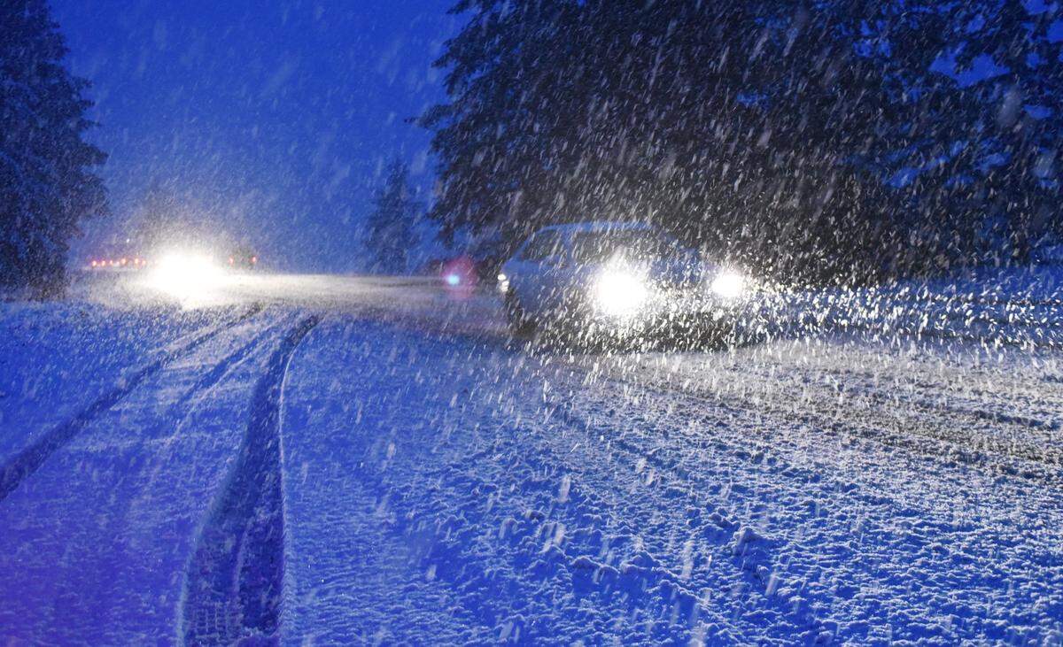 Chance of snow overnight Saturday in the higher elevations of North Carolina.