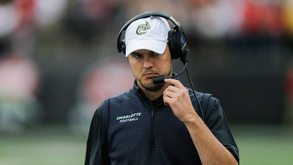 Charlotte coach Will Healy’s team’s game Saturday against Florida International has been postponed due to positive test results in the Panthers program.