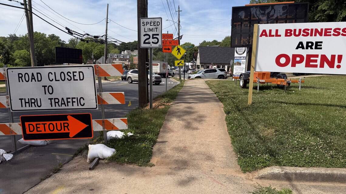 2 Lake Norman restaurants plead for help after road project keeps customers away