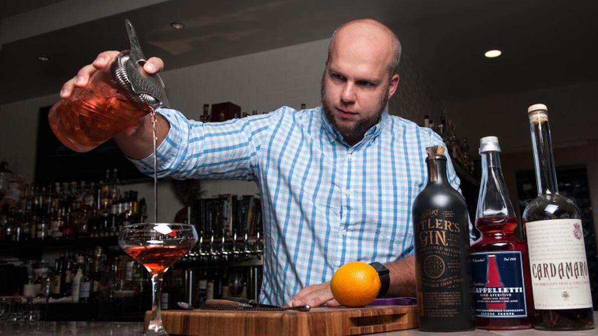 Cocktails at Dogwood Southern Table & Bar are a must. Photo by Justin Driscoll.