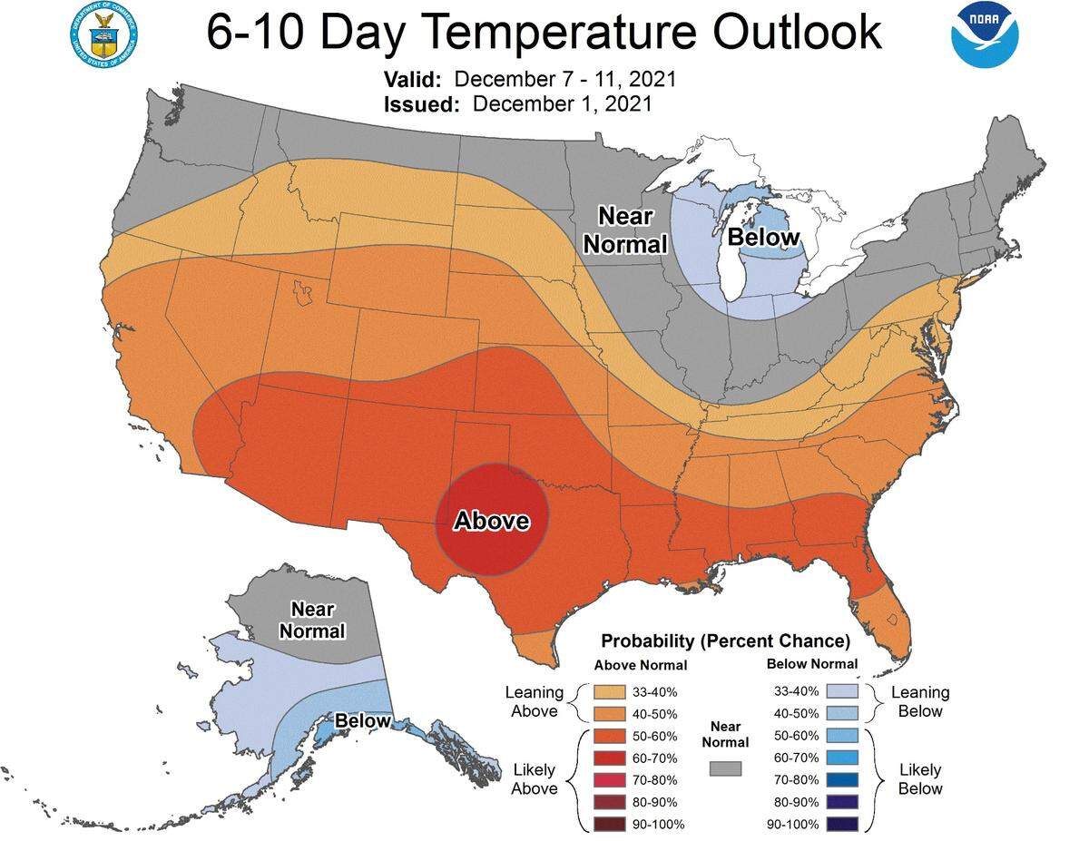 Charlotte is about to turn unseasonably warm, mirroring much of the rest of the United States, according to the National Oceanic and Atmospheric Administration.&nbsp;