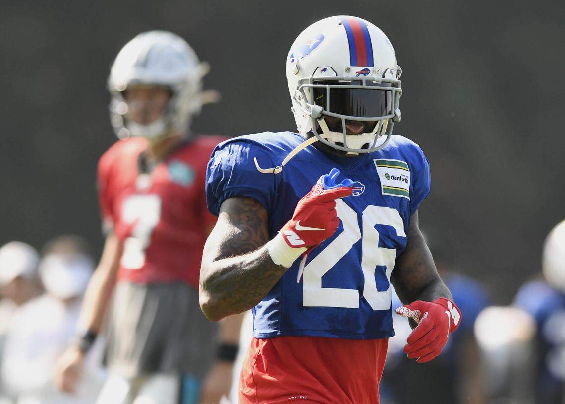 Captain Munnerlyn is wearing No. 26 for now for the Buffalo Bills, but he said he has a deal in place with a teammate to get back his old number 41.