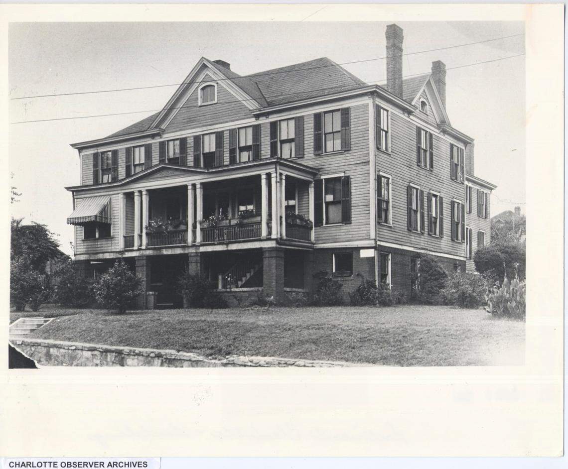 The Florence Crittenton home when it was at southwest corner of 9th St. and McDowell St. in First Ward. It later became the Alexander Hotel for Blacks.523 North McDowell. Early 1940’s.Historic - Charlotte - MiscCharlotte Observer File Photo