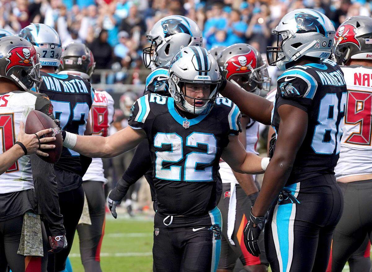 Carolina Panthers running back Christian McCaffrey has been doubted by many as an every-down back because of his 5-foot-11, 200-pound frame. But in his second year with the Panthers, he hardly ever comes off the field.