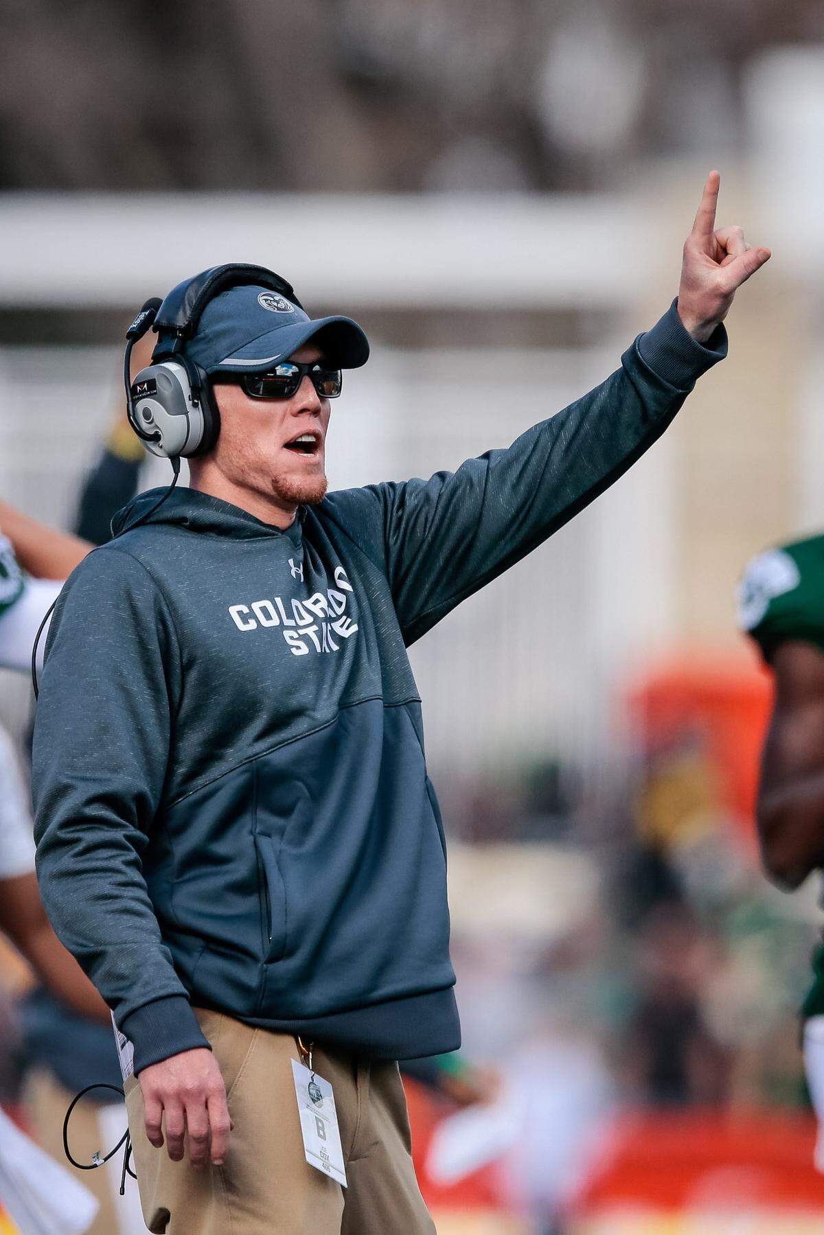 Former Colorado State Rams tight ends coach Joe Cox is currently on staff at Ole Miss. Isaiah J. Downing-USA TODAY Sports