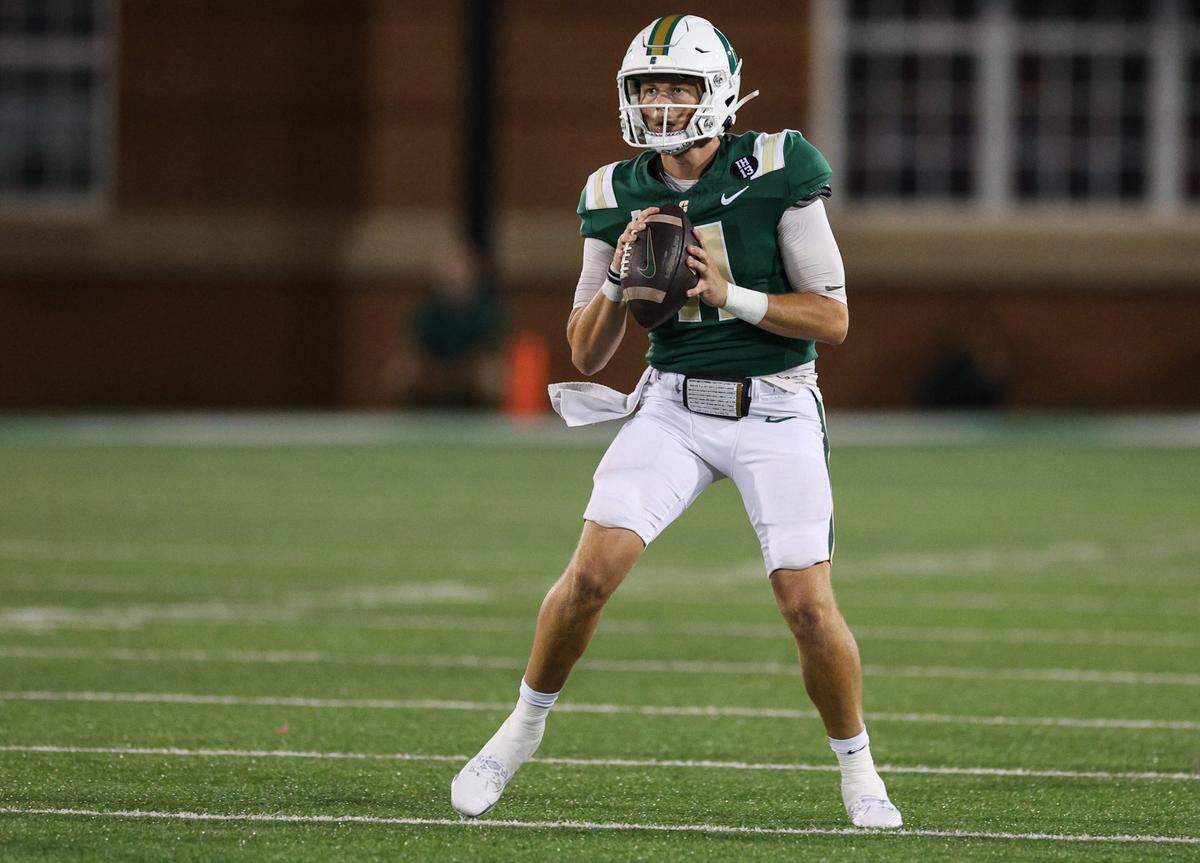 Charlotte 49ers quarterback Trexler Ivey.