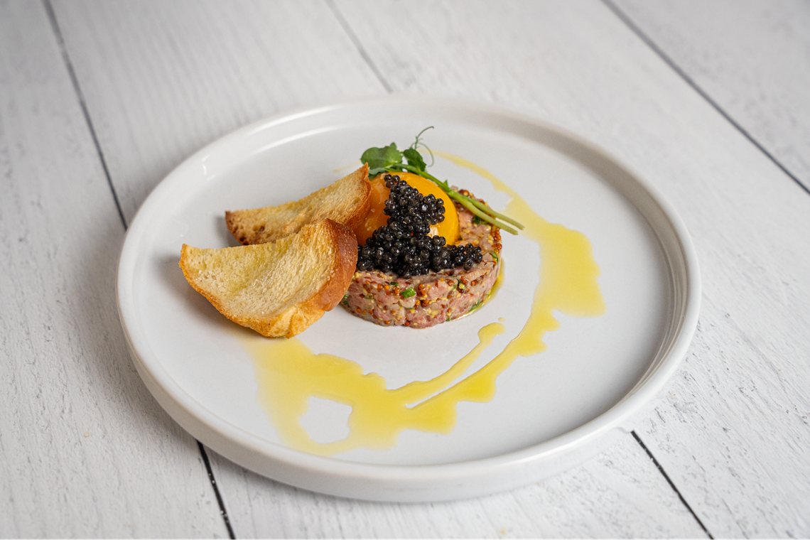 For chef Perry Saito, a fourth-generation restaurant industry worker, incorporating a tasting menu into DŌZO Japanese American Kitchen’s schedule allows for a sense of creative balance.