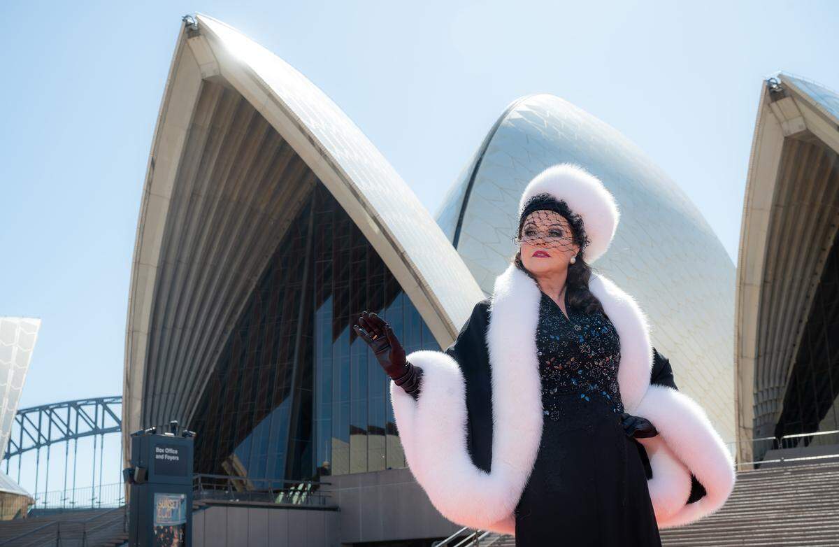 SYDNEY, AUSTRALIA - AUGUST 29: Sarah Brightman attends the Sunset Boulevard Sydney Media Call at the Sydney Opera House on August 29, 2024 in Sydney, Australia. (Photo by Wendell Teodoro/Getty Images for Opera Australia)