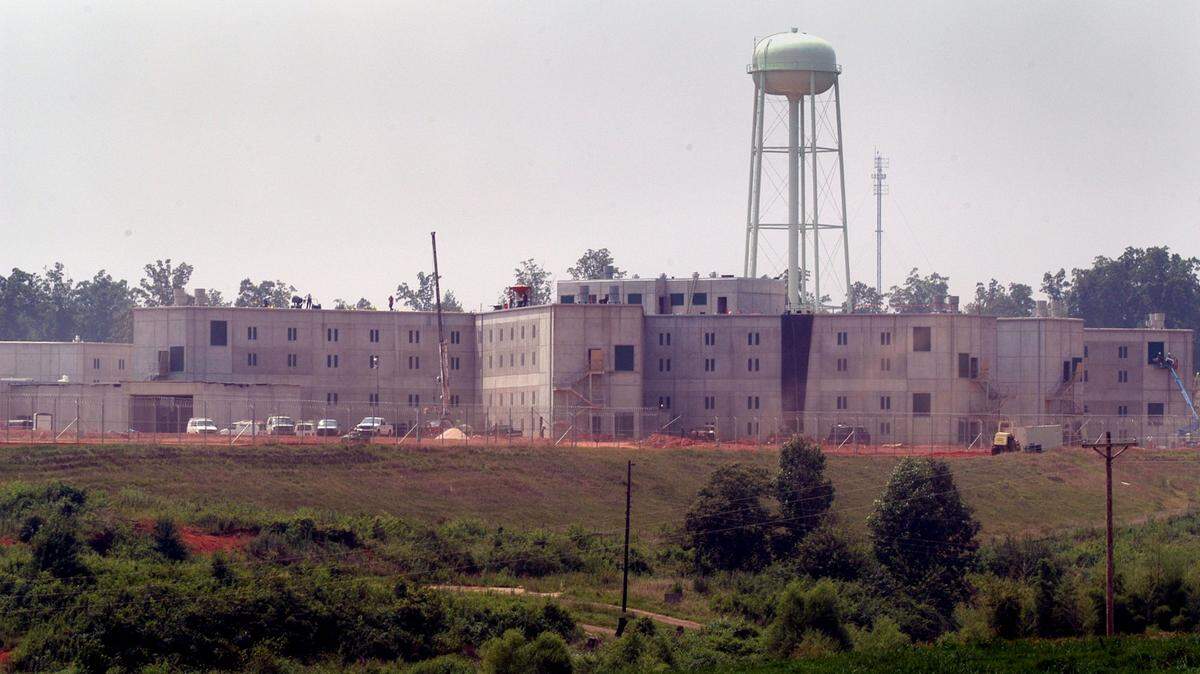 The Alexander Correctional Institution is just south of Taylorsville.