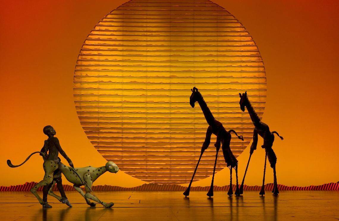 “The Lion King” opens with “The Circle of Life.” Much care was taken to design the sunrise over the savanna, in addition to the work of the character design.