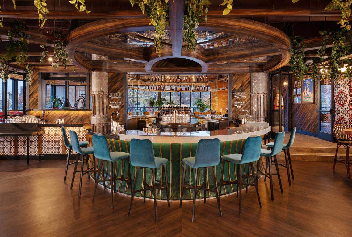 There will be two bars at Puttery Charlotte, serving cocktails, beer and wine.