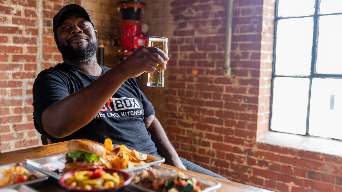 Chef Michael Bowling of Hot Box Next Level Kitchen.