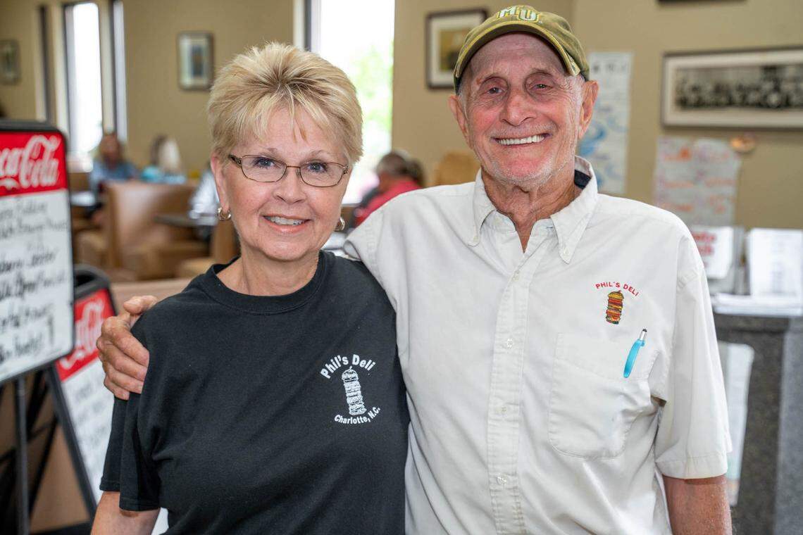 Denise and Phil Levine of Phil’s Deli.