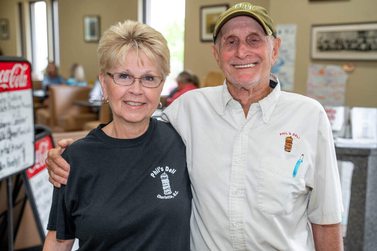 Denise and Phil Levine of Phil’s Deli.