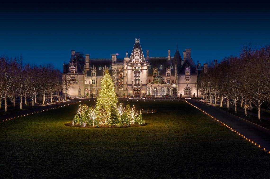 The Biltmore is back open with holiday activities.