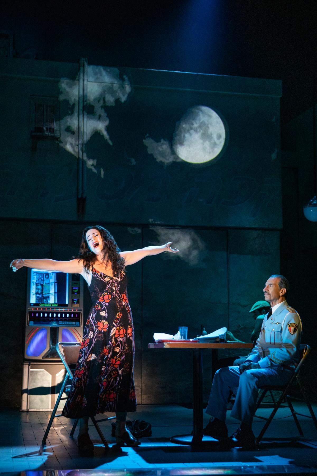 Chilina Kenedy and Sasson Gabay perform in “The Band’s Visit,” winner of 10 Tony Awards. The show comes to the Knight Theater with Aug. 6-25 as part of the Broadway Lights series.