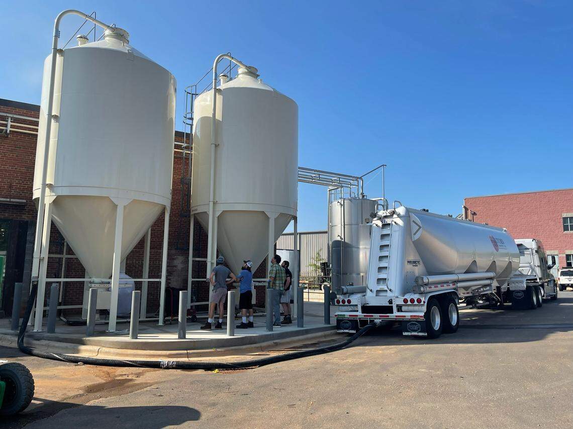 The brewing equipment at Legion’s West Morehead location will offer the capacity to produce up to 100,000 barrels of beer. 