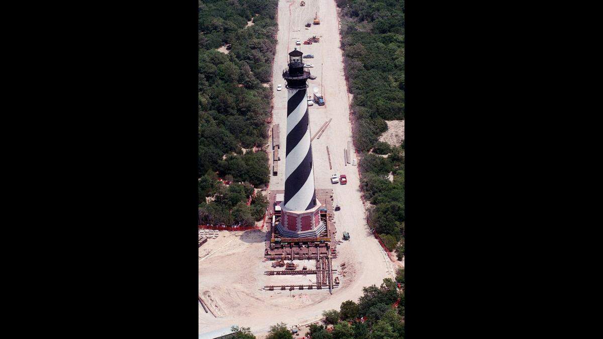 Would iconic Cape Hatteras Lighthouse be underwater now if it wasn’t moved 20 years ago?