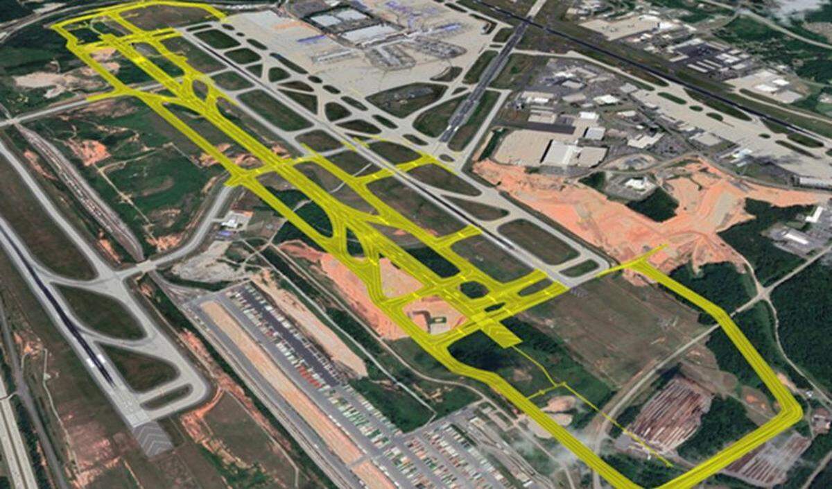 Charlotte Douglas International Airport’s Fourth Parallel Runway broke ground on Friday. The $1 billion runway is part of over $3.1 billion of capital improvements.
