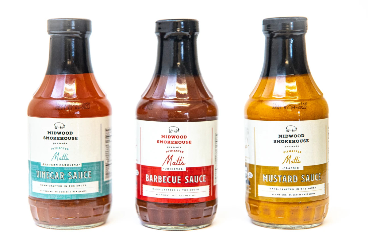 Give dad the gift of barbecue when you order a pack of sauce from Midwood Smokehouse.