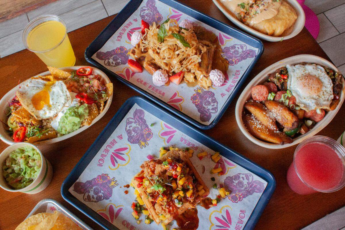 Que Fresa’s new brunch menu includes Chicken & Waffles, Fresa French Toast, Cali Breakfast Chimichangas and more.
