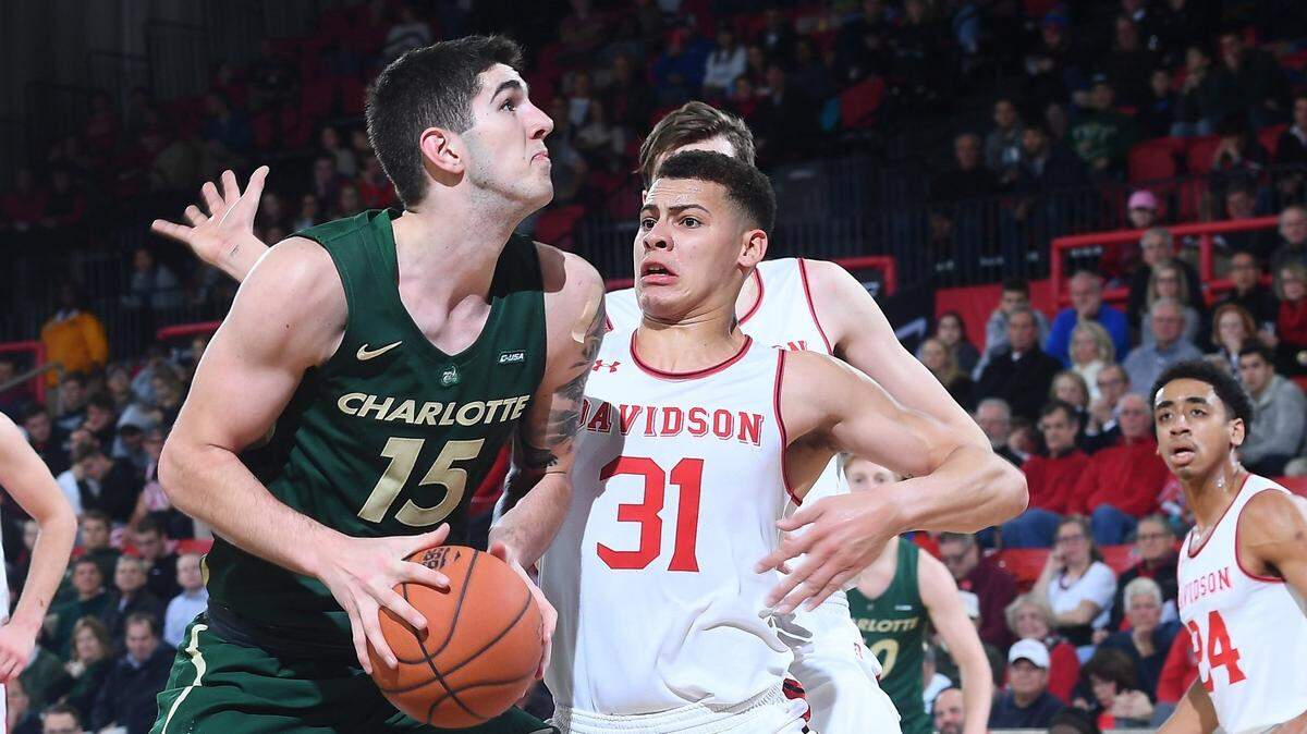 Charlotte 49ers coach Ron Sanchez is expecting big things from forward Milos Supica (15) next season.